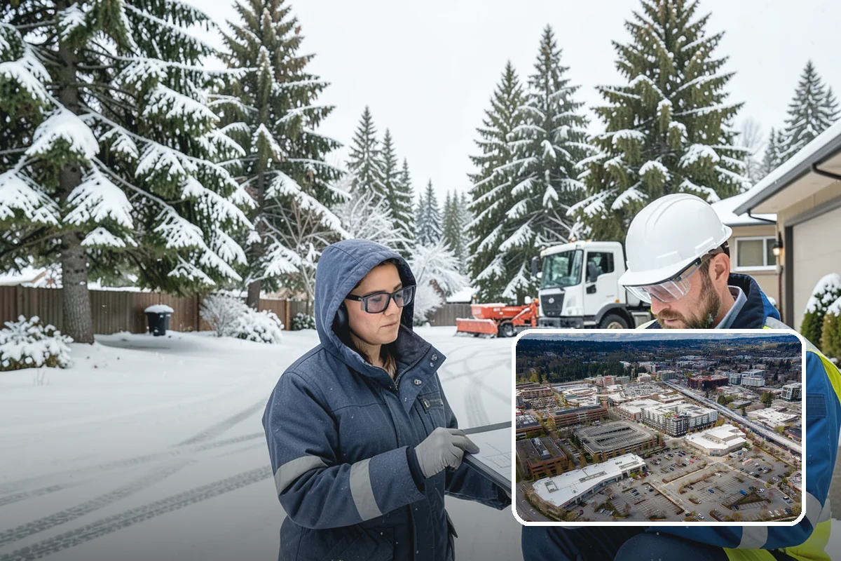 Skylight Snow Removal in Redmond, King County, WA - Protects fragile skylight glazing from cracking