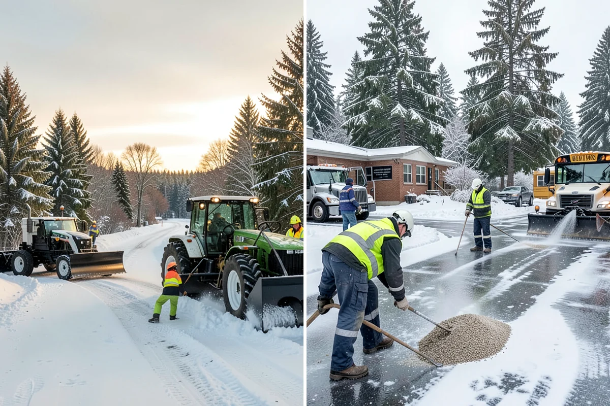 Skylight Snow Removal in SeaTac, King County, WA - Locate each skylight under the snow