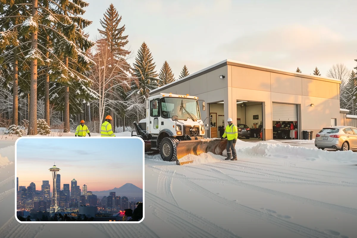 Skylight Snow Removal in Seattle, King County, WA - Protects fragile skylight glazing from cracking