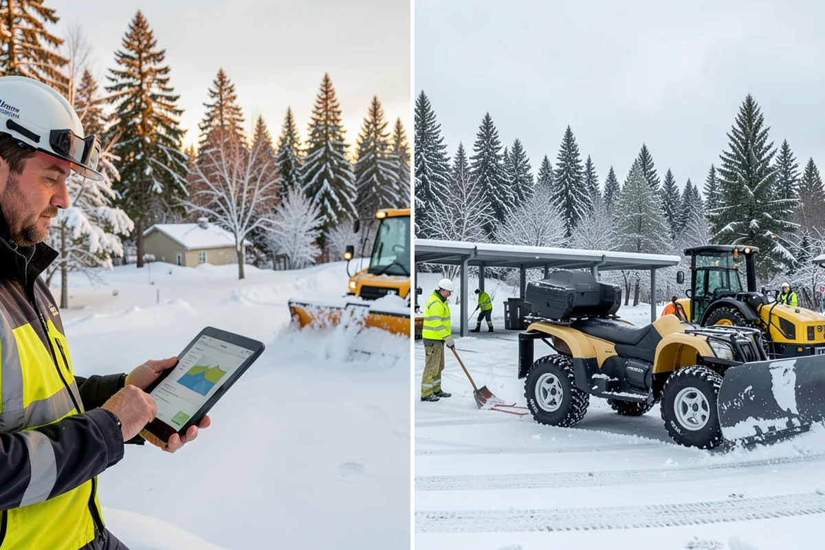 Skylight Snow Removal in Seattle, King County, WA - Locate each skylight under the snow