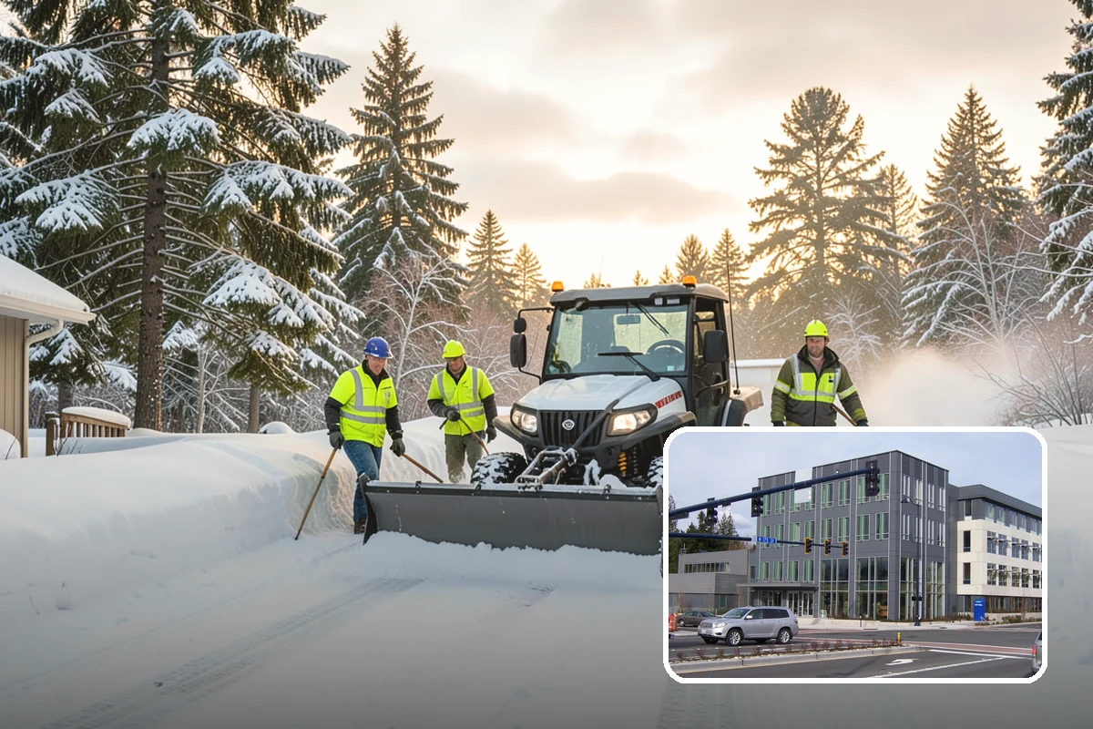 Skylight Snow Removal in Shoreline, King County, WA - Protects fragile skylight glazing from cracking