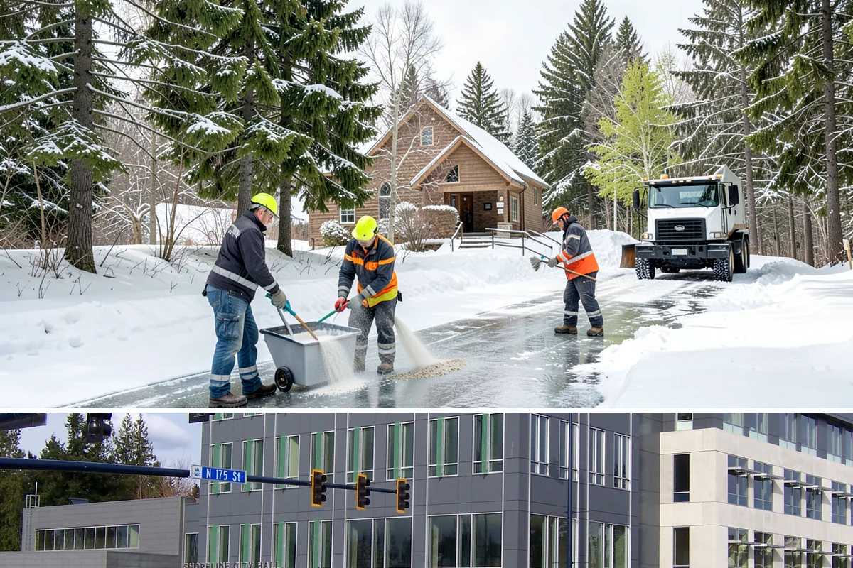 Skylight Snow Removal in Shoreline, King County, WA - Skylight snow removal is important during heavy accumulations and rain-on-snow events that pile saturated weight over the glazing.