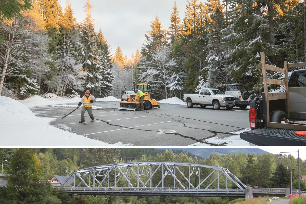 Skylight Snow Removal in Skykomish, King County, WA - Skylight snow removal is important during heavy accumulations and rain-on-snow events that pile saturated weight over the glazing.