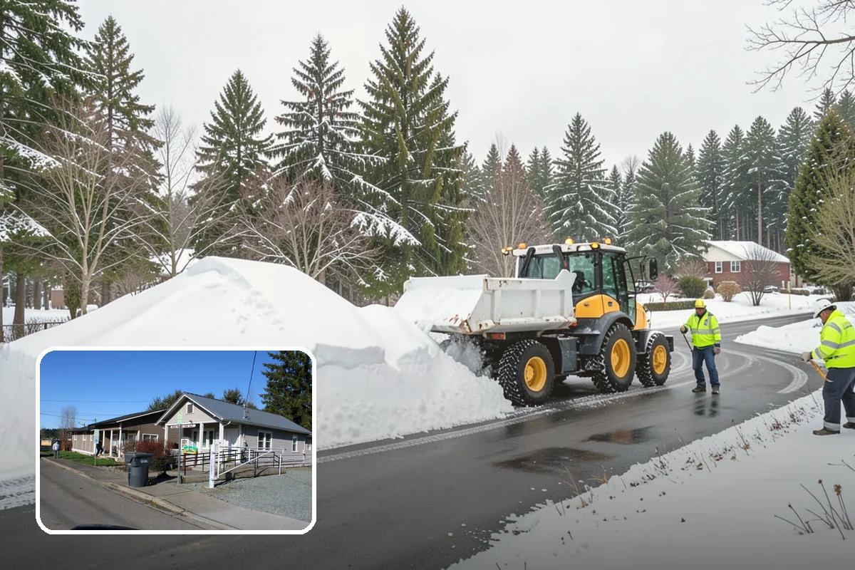 Skylight Snow Removal in South Prairie, Pierce County, WA - Protects fragile skylight glazing from cracking