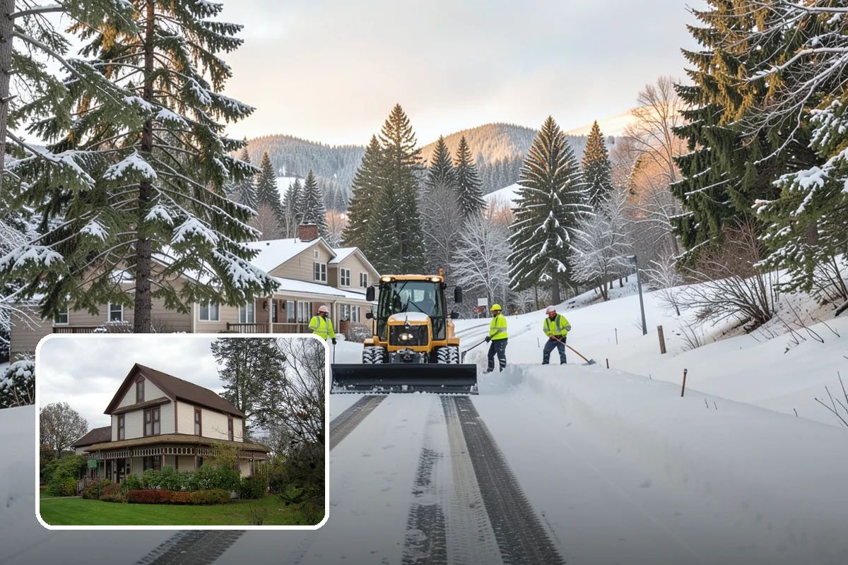 Skylight Snow Removal in Sumner, Pierce County, WA - Protects fragile skylight glazing from cracking