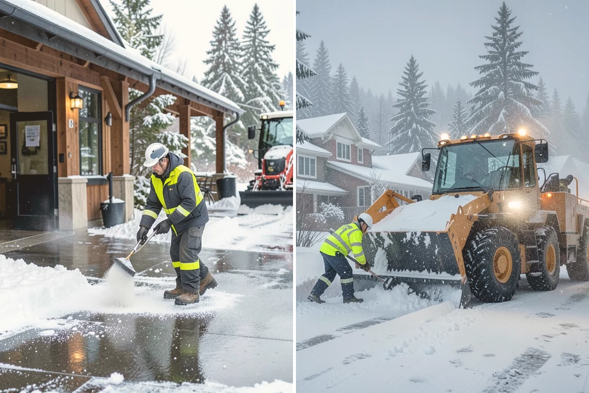 Slip Hazard Treatment in Algona, King County, WA - Inspect entrances, ramps, and walkways for glaze and refreeze