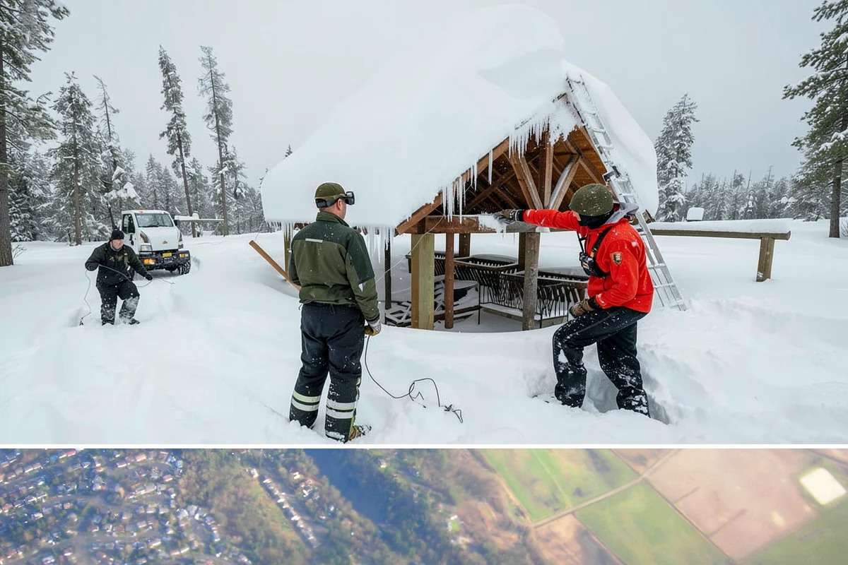 Slip Hazard Treatment in Algona, King County, WA - Slip hazard treatment is in steady demand from November through February whenever Puget Sound daytime melt refreezes into...