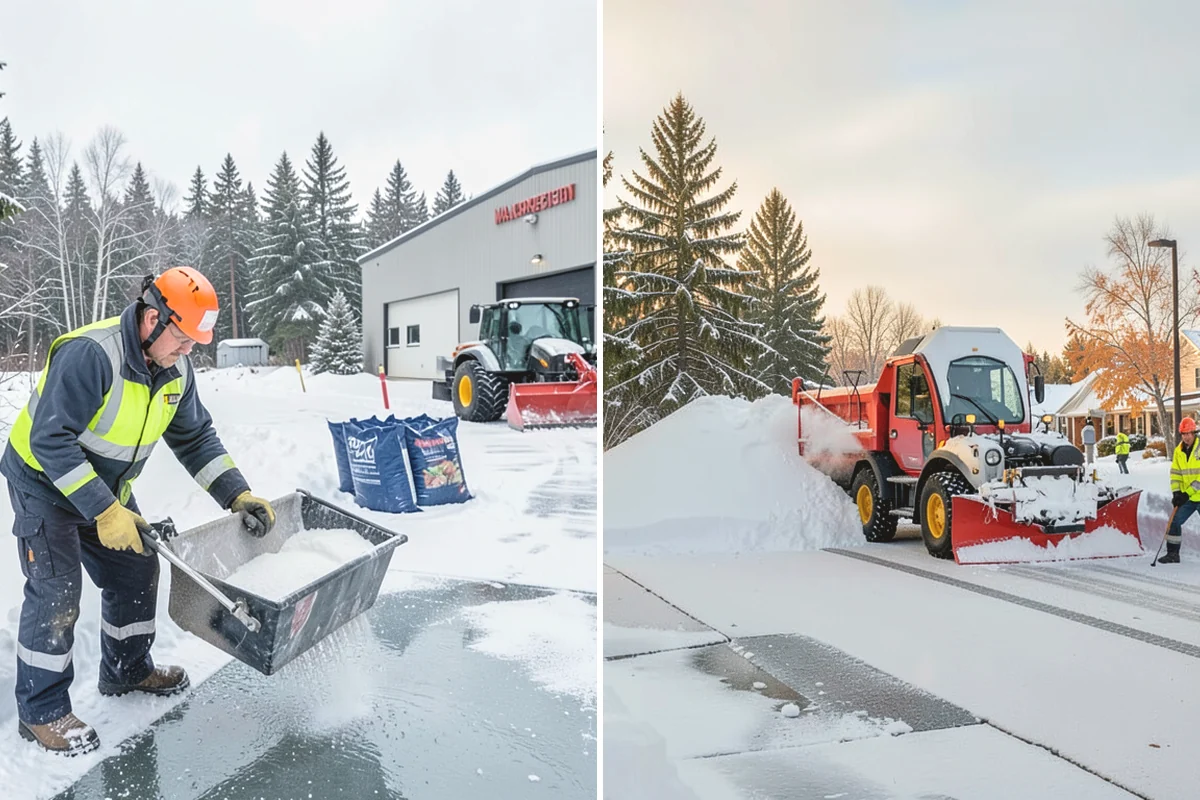 Slip Hazard Treatment in Anacortes, Skagit County, WA - Inspect entrances, ramps, and walkways for glaze and refreeze