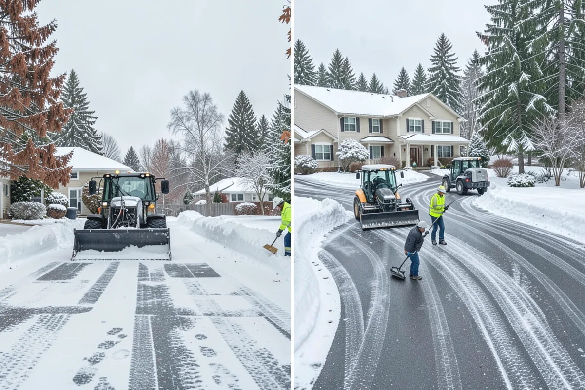 Slip Hazard Treatment in Auburn, King County, WA - Inspect entrances, ramps, and walkways for glaze and refreeze