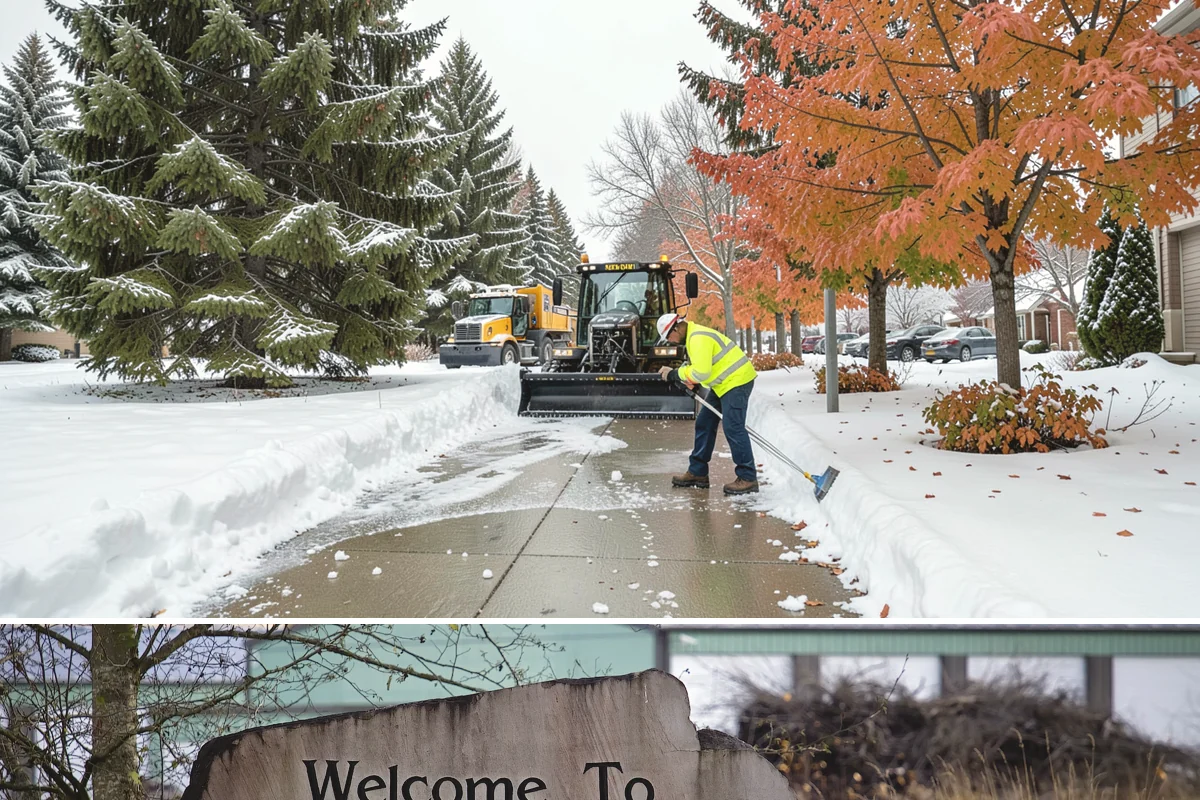Slip Hazard Treatment in Buckley, Pierce County, WA - Slip hazard treatment is in steady demand from November through February whenever Puget Sound daytime melt refreezes into...