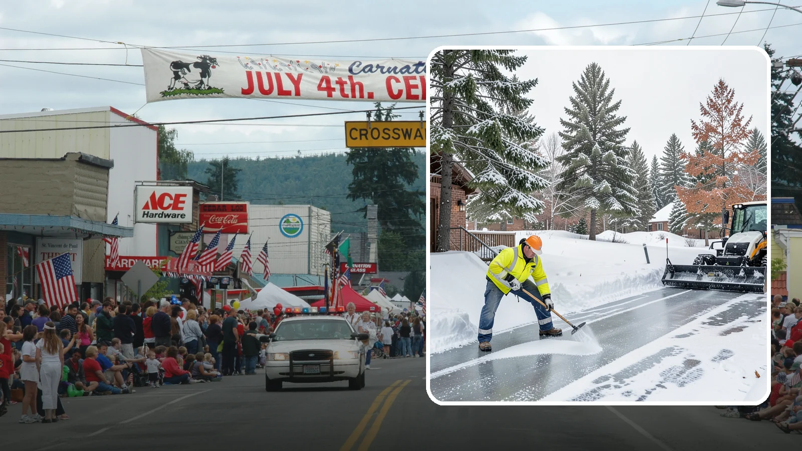 Slip Hazard Treatment in Carnation, King County, WA - Slip hazard treatment restores safe traction on the icy entrances, ramps, and walkways where Western Washington falls most often...