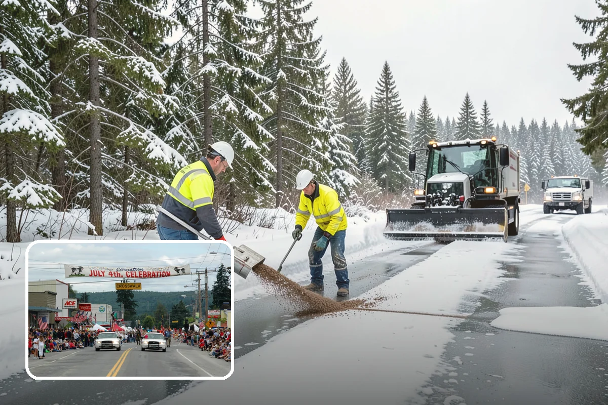 Slip Hazard Treatment in Carnation, King County, WA - Restores grip exactly where pedestrians slip and fall most