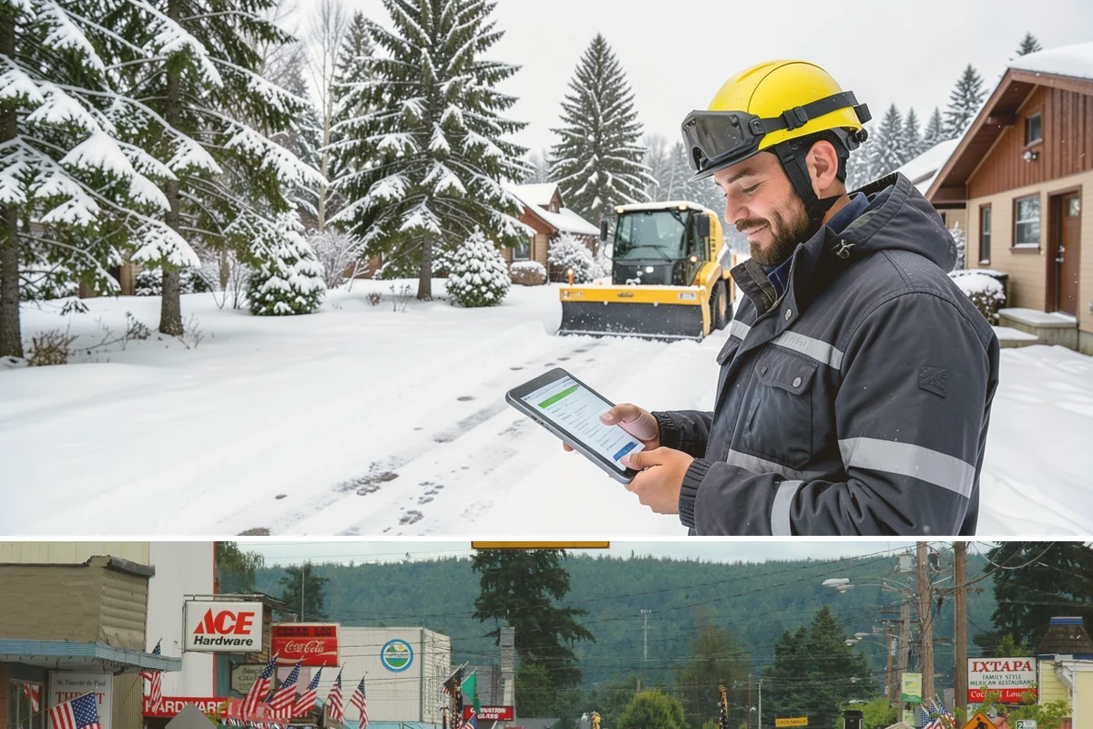 Slip Hazard Treatment in Carnation, King County, WA - Slip hazard treatment is in steady demand from November through February whenever Puget Sound daytime melt refreezes into...