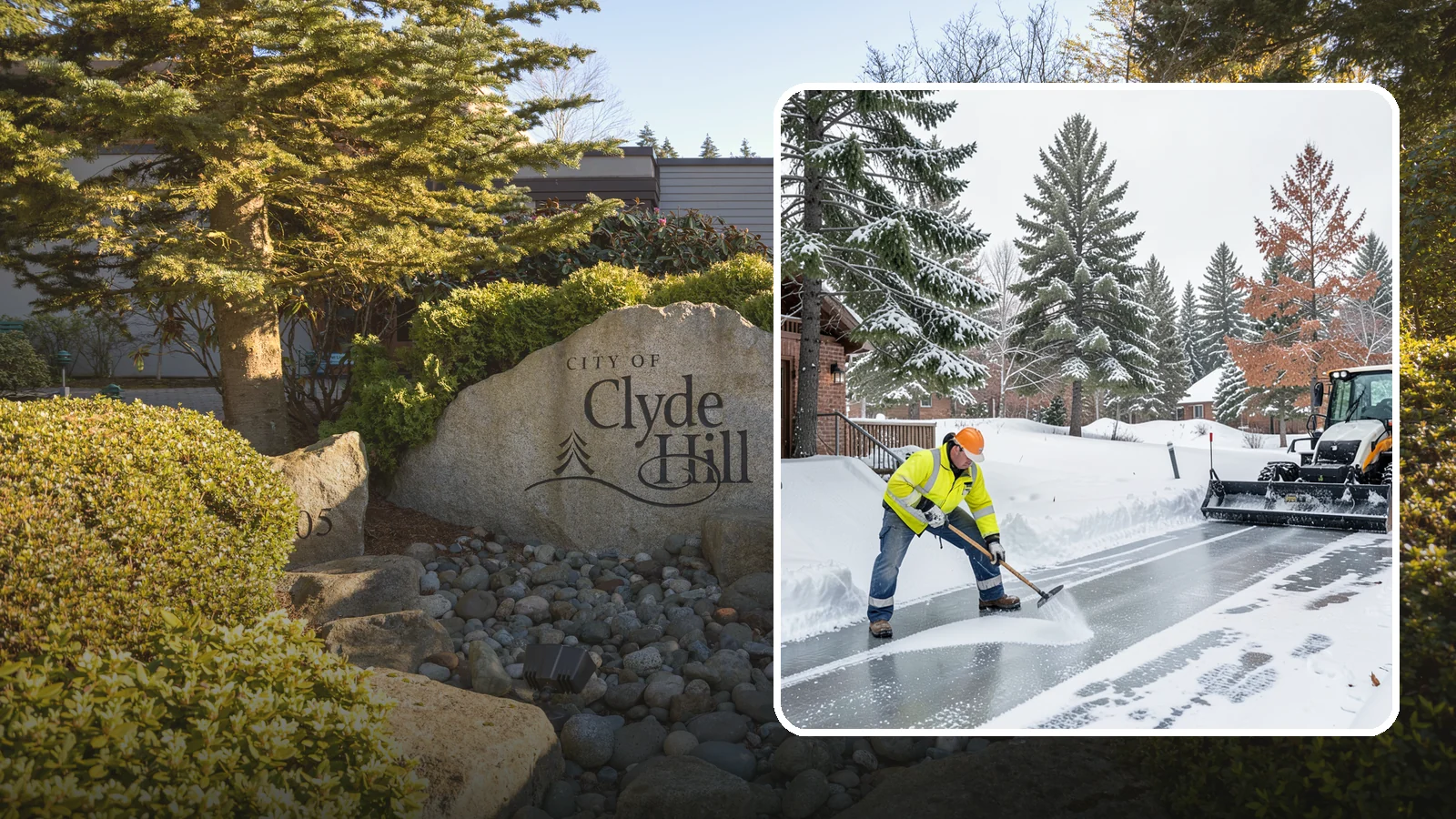 Slip Hazard Treatment in Clyde Hill, King County, WA - Slip hazard treatment restores safe traction on the icy entrances, ramps, and walkways where Western Washington falls most often...