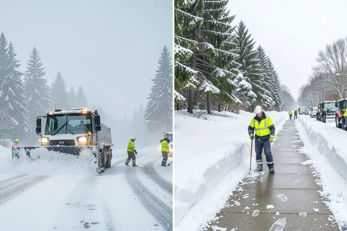 Slip Hazard Treatment in Darrington, Snohomish County, WA - Inspect entrances, ramps, and walkways for glaze and refreeze
