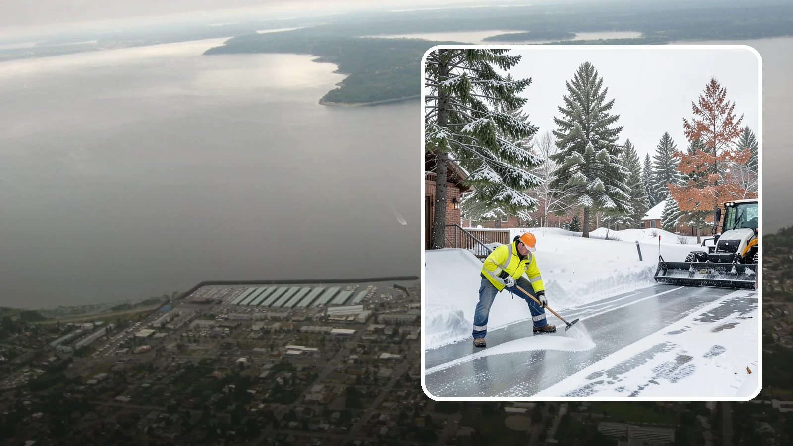 Slip Hazard Treatment in Des Moines, King County, WA - Slip hazard treatment restores safe traction on the icy entrances, ramps, and walkways where Western Washington falls most often...