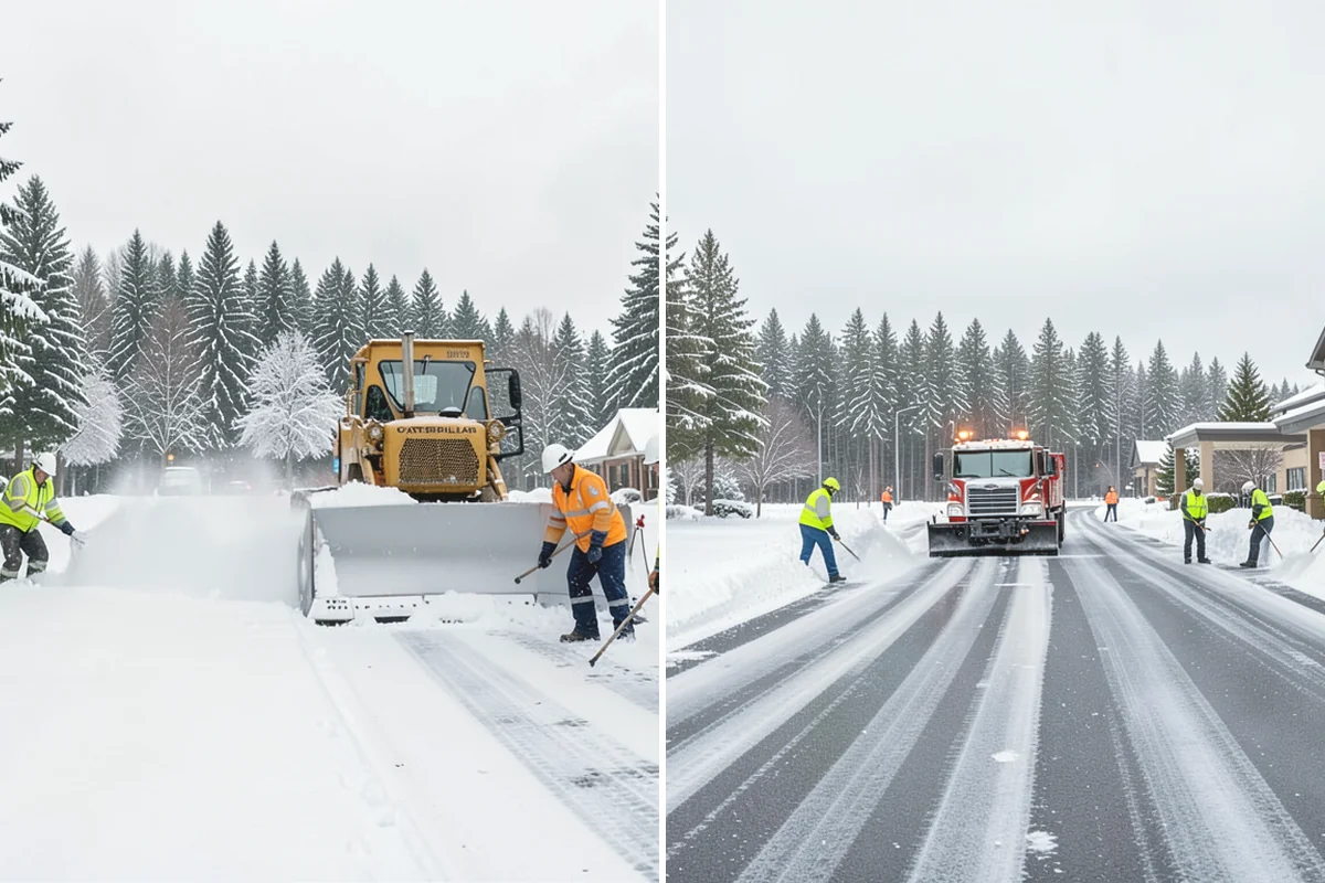 Slip Hazard Treatment in Duvall, King County, WA - Inspect entrances, ramps, and walkways for glaze and refreeze