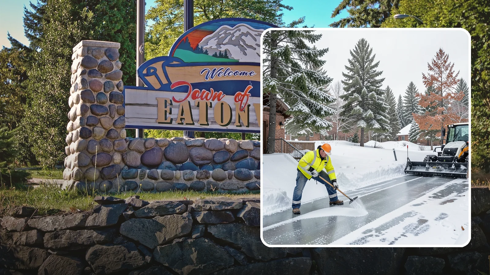 Slip Hazard Treatment in Eatonville, Pierce County, WA - Slip hazard treatment restores safe traction on the icy entrances, ramps, and walkways where Western Washington falls most often...