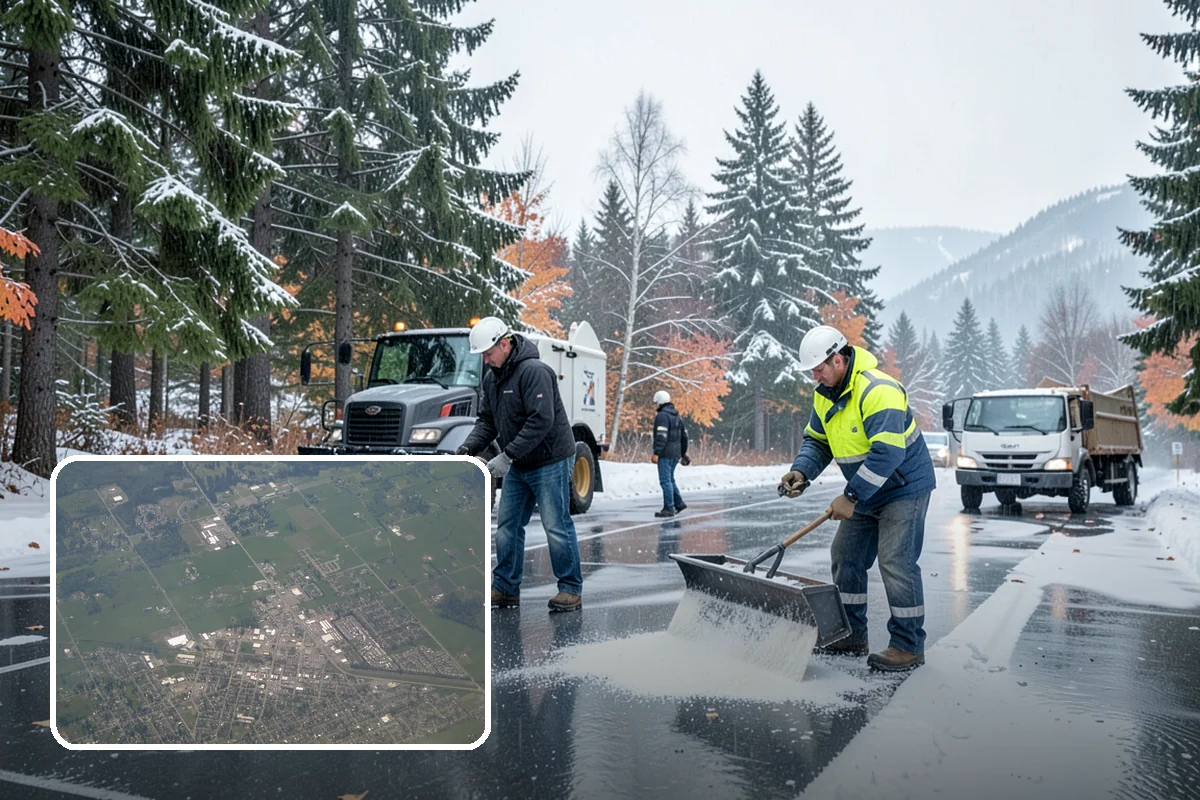 Slip Hazard Treatment in Enumclaw, King County, WA - Restores grip exactly where pedestrians slip and fall most