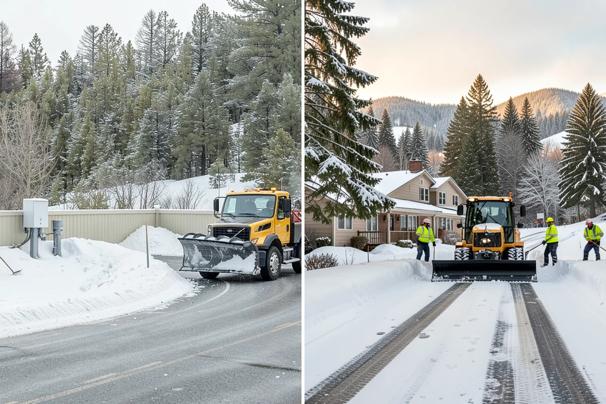 Slip Hazard Treatment in Enumclaw, King County, WA - Inspect entrances, ramps, and walkways for glaze and refreeze