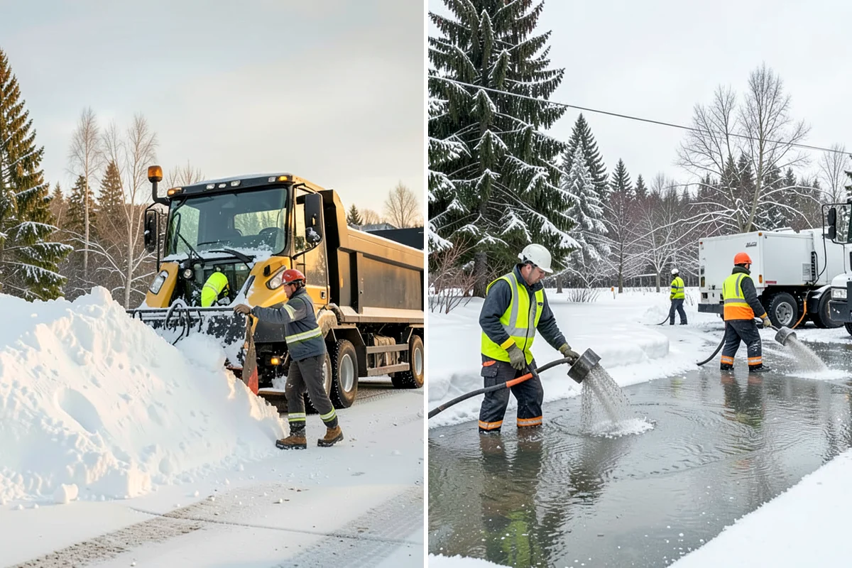 Slip Hazard Treatment in Federal Way, King County, WA - Inspect entrances, ramps, and walkways for glaze and refreeze