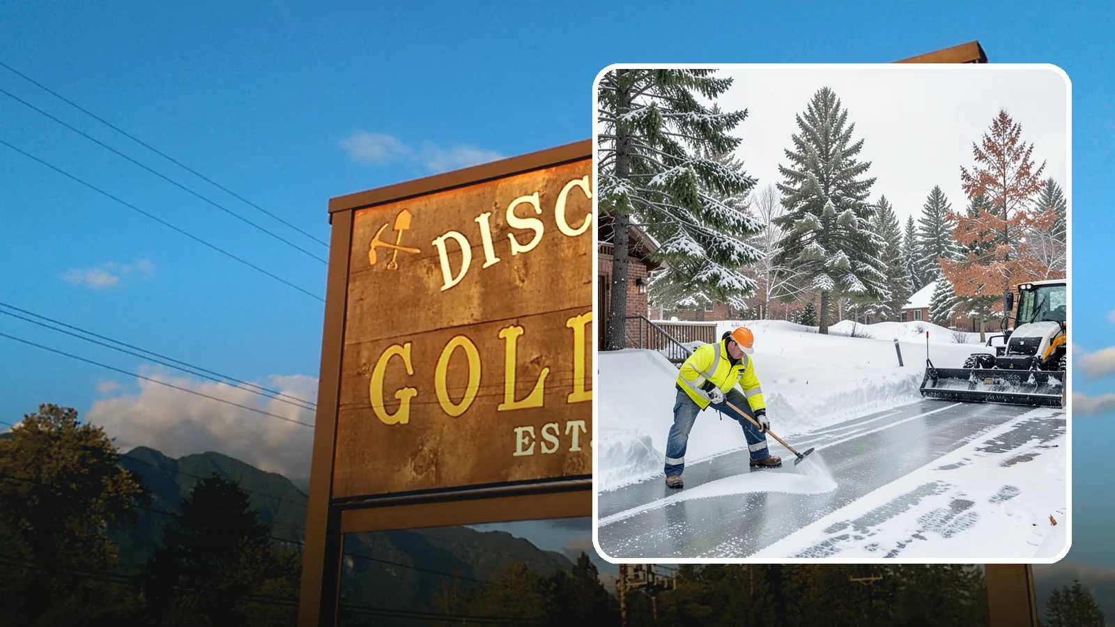 Slip Hazard Treatment in Gold Bar, Snohomish County, WA - Slip hazard treatment restores safe traction on the icy entrances, ramps, and walkways where Western Washington falls most often...