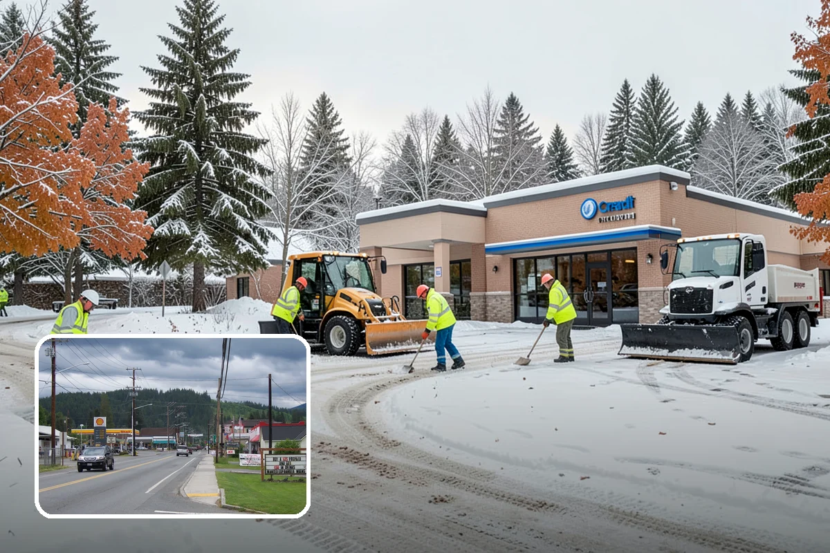 Slip Hazard Treatment in Granite Falls, Snohomish County, WA - Restores grip exactly where pedestrians slip and fall most