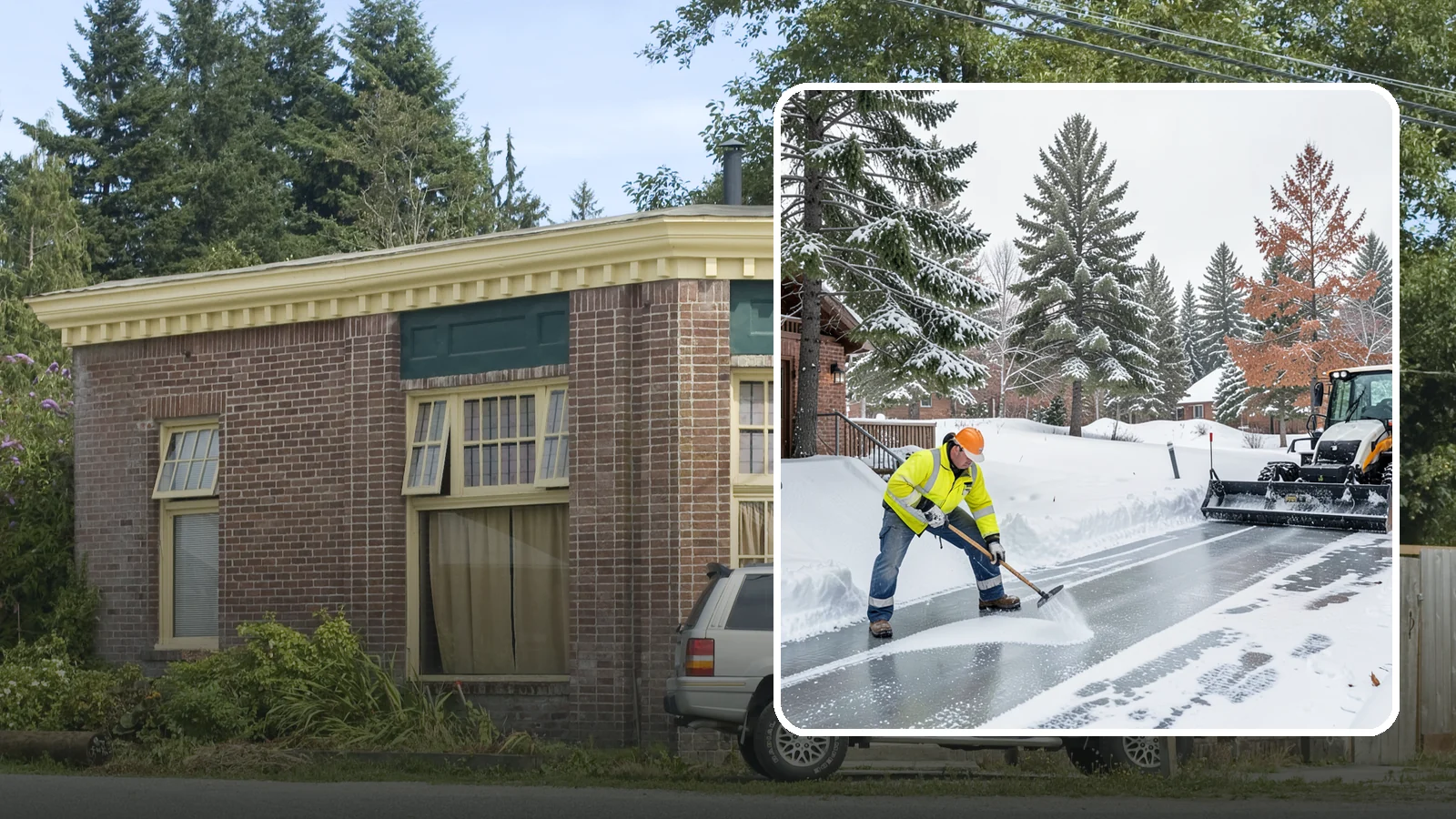 Slip Hazard Treatment in Hamilton, Skagit County, WA - Slip hazard treatment restores safe traction on the icy entrances, ramps, and walkways where Western Washington falls most often...