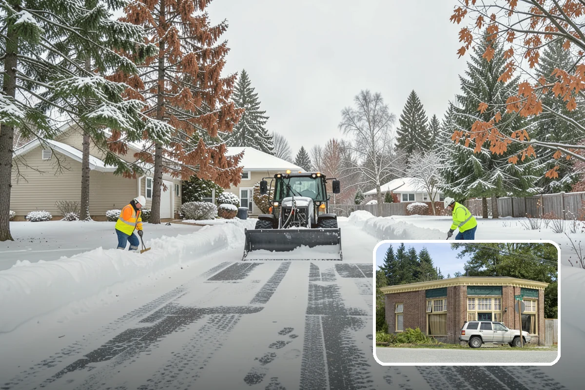 Slip Hazard Treatment in Hamilton, Skagit County, WA - Restores grip exactly where pedestrians slip and fall most