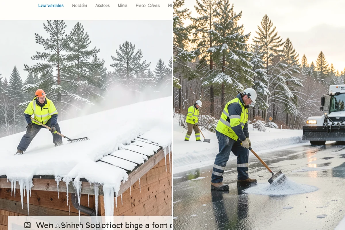 Slip Hazard Treatment in Issaquah, King County, WA - Inspect entrances, ramps, and walkways for glaze and refreeze