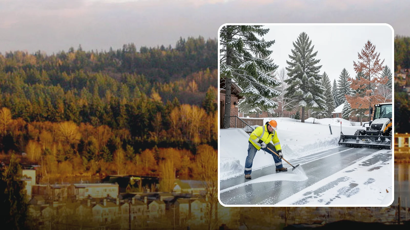 Slip Hazard Treatment in Kenmore, King County, WA - Slip hazard treatment restores safe traction on the icy entrances, ramps, and walkways where Western Washington falls most often...