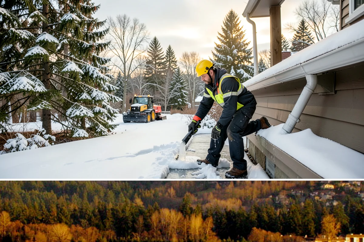 Slip Hazard Treatment in Kenmore, King County, WA - Slip hazard treatment is in steady demand from November through February whenever Puget Sound daytime melt refreezes into...