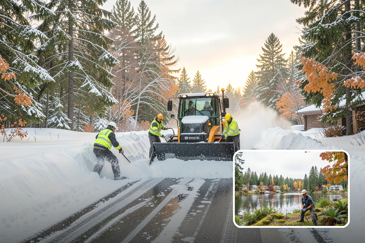 Slip Hazard Treatment in La Conner, Skagit County, WA - Restores grip exactly where pedestrians slip and fall most