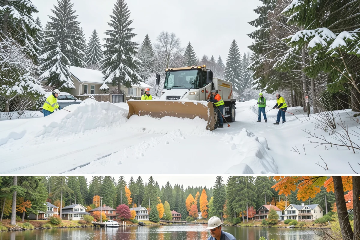 Slip Hazard Treatment in La Conner, Skagit County, WA - Slip hazard treatment is in steady demand from November through February whenever Puget Sound daytime melt refreezes into...