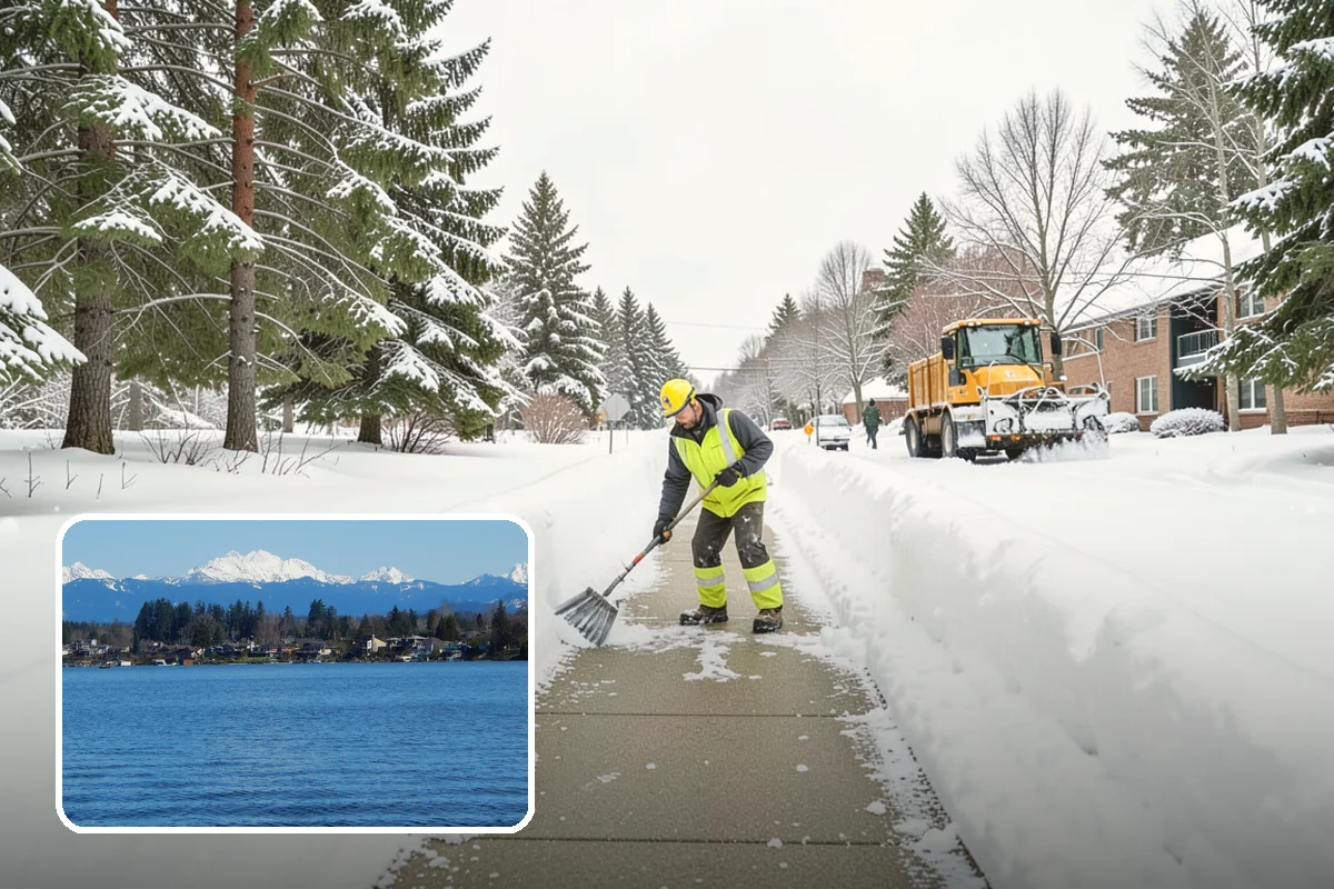 Slip Hazard Treatment in Lake Stevens, Snohomish County, WA - Restores grip exactly where pedestrians slip and fall most