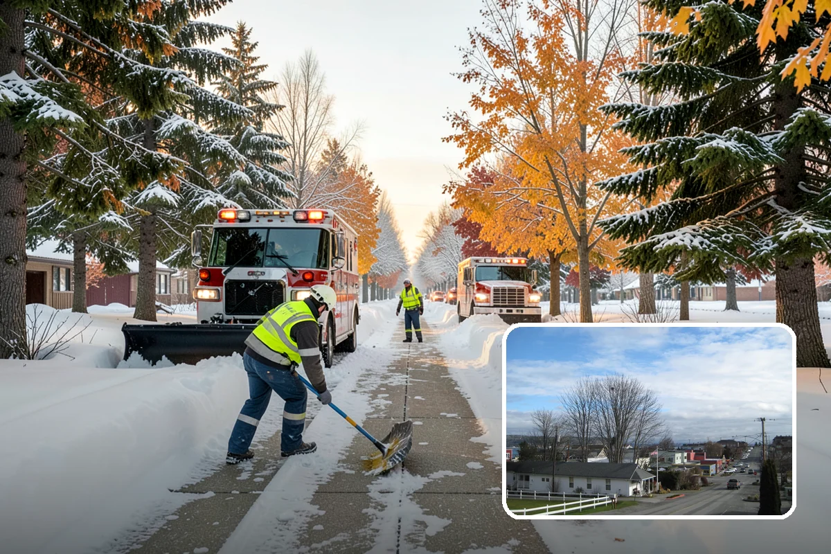 Slip Hazard Treatment in Langley, Island County, WA - Restores grip exactly where pedestrians slip and fall most