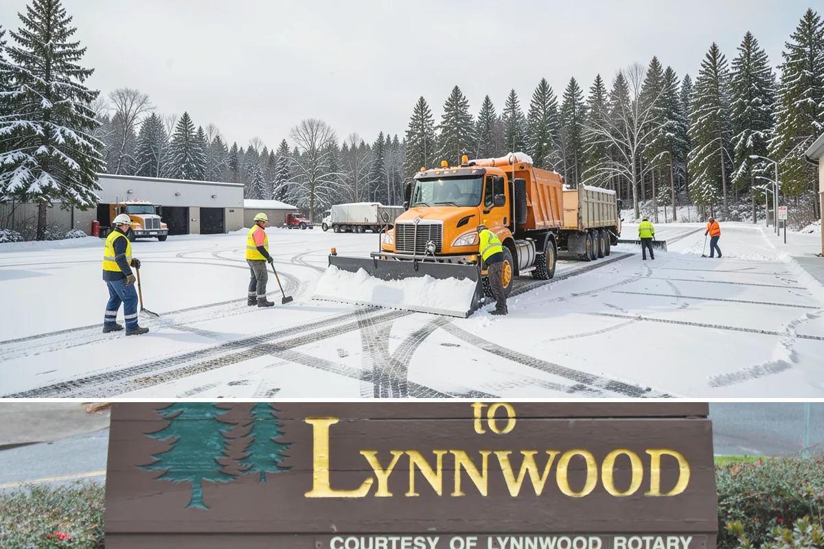Slip Hazard Treatment in Lynnwood, Snohomish County, WA - Slip hazard treatment is in steady demand from November through February whenever Puget Sound daytime melt refreezes into...
