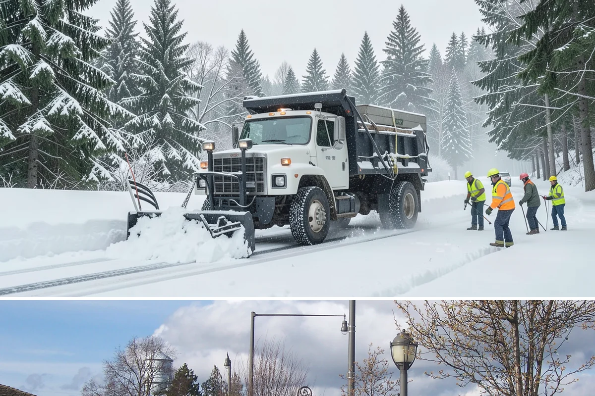 Slip Hazard Treatment in Marysville, Snohomish County, WA - Slip hazard treatment is in steady demand from November through February whenever Puget Sound daytime melt refreezes into...