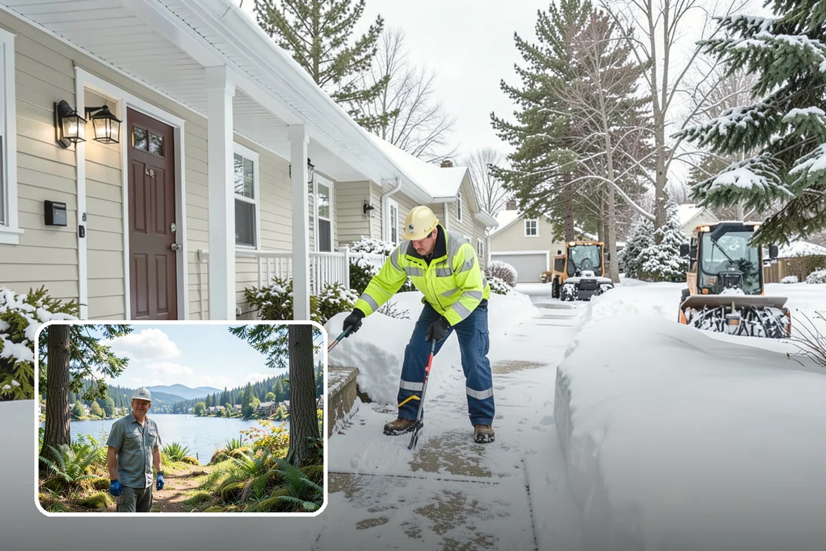 Slip Hazard Treatment in Milton, King County, WA - Restores grip exactly where pedestrians slip and fall most