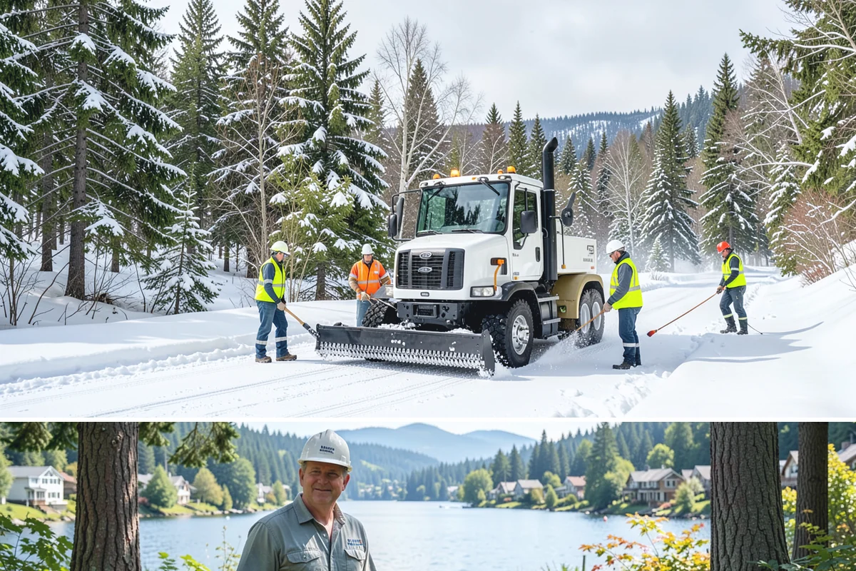 Slip Hazard Treatment in Milton, King County, WA - Slip hazard treatment is in steady demand from November through February whenever Puget Sound daytime melt refreezes into...