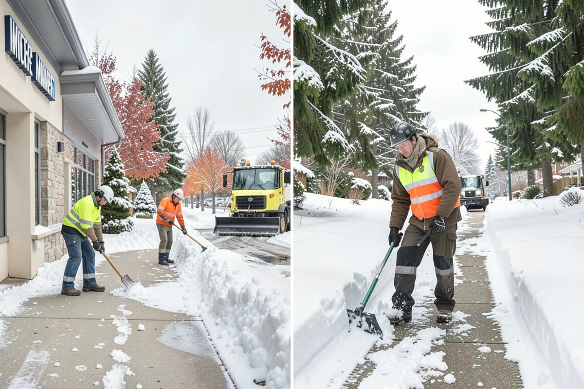 Slip Hazard Treatment in Mukilteo, Snohomish County, WA - Inspect entrances, ramps, and walkways for glaze and refreeze