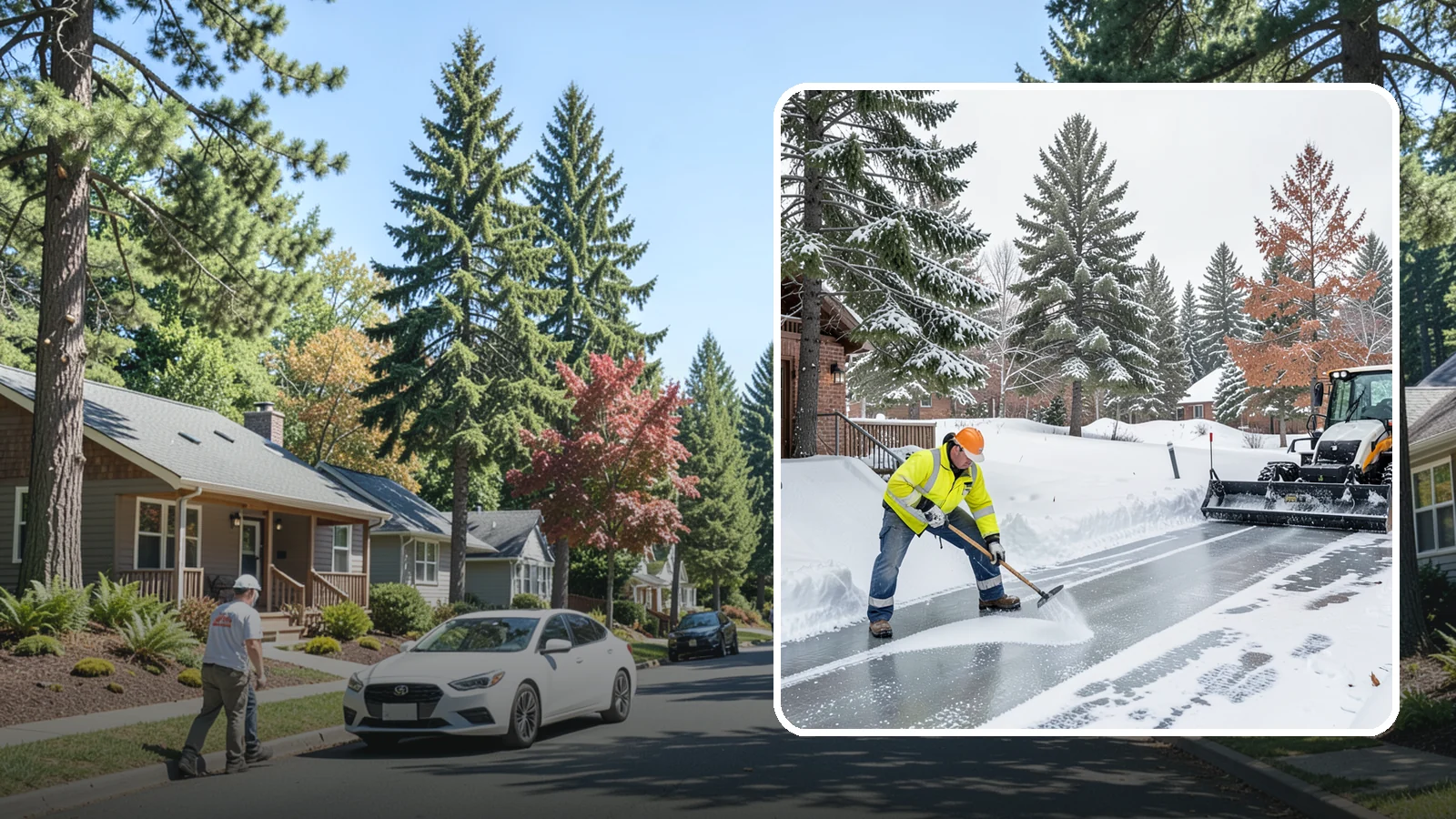 Slip Hazard Treatment in Orting, Pierce County, WA - Slip hazard treatment restores safe traction on the icy entrances, ramps, and walkways where Western Washington falls most often...