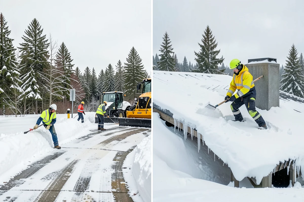 Slip Hazard Treatment in Pacific, King County, WA - Inspect entrances, ramps, and walkways for glaze and refreeze