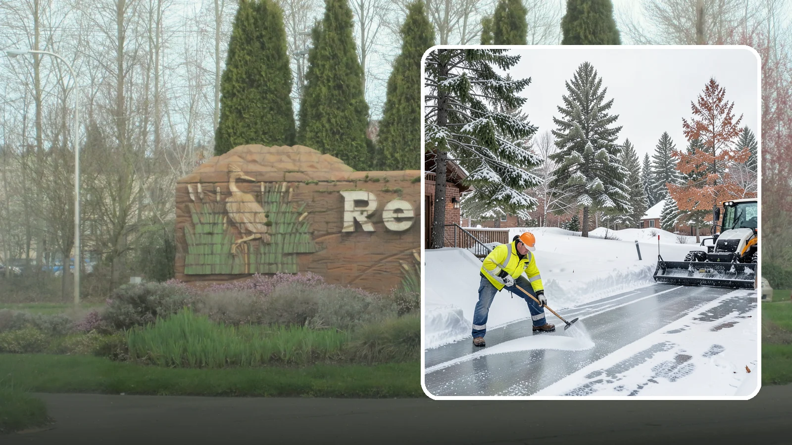 Slip Hazard Treatment in Renton, King County, WA - Slip hazard treatment restores safe traction on the icy entrances, ramps, and walkways where Western Washington falls most often...