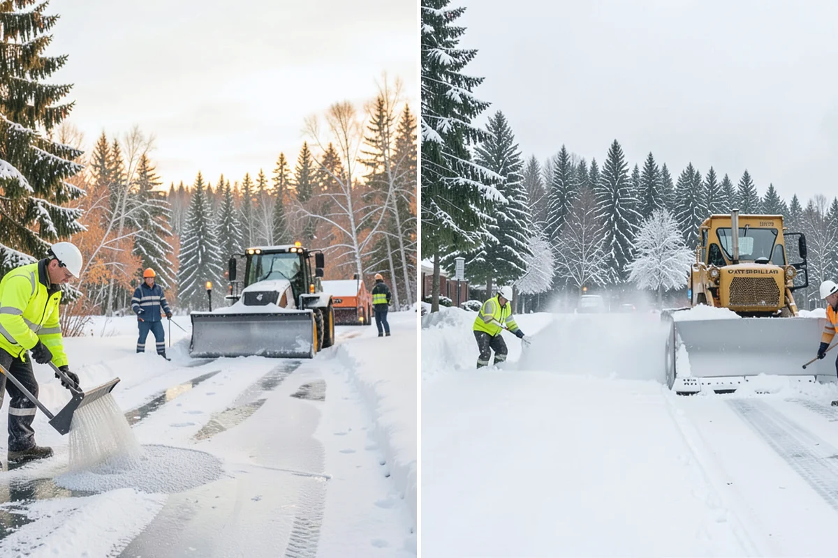 Slip Hazard Treatment in Renton, King County, WA - Inspect entrances, ramps, and walkways for glaze and refreeze