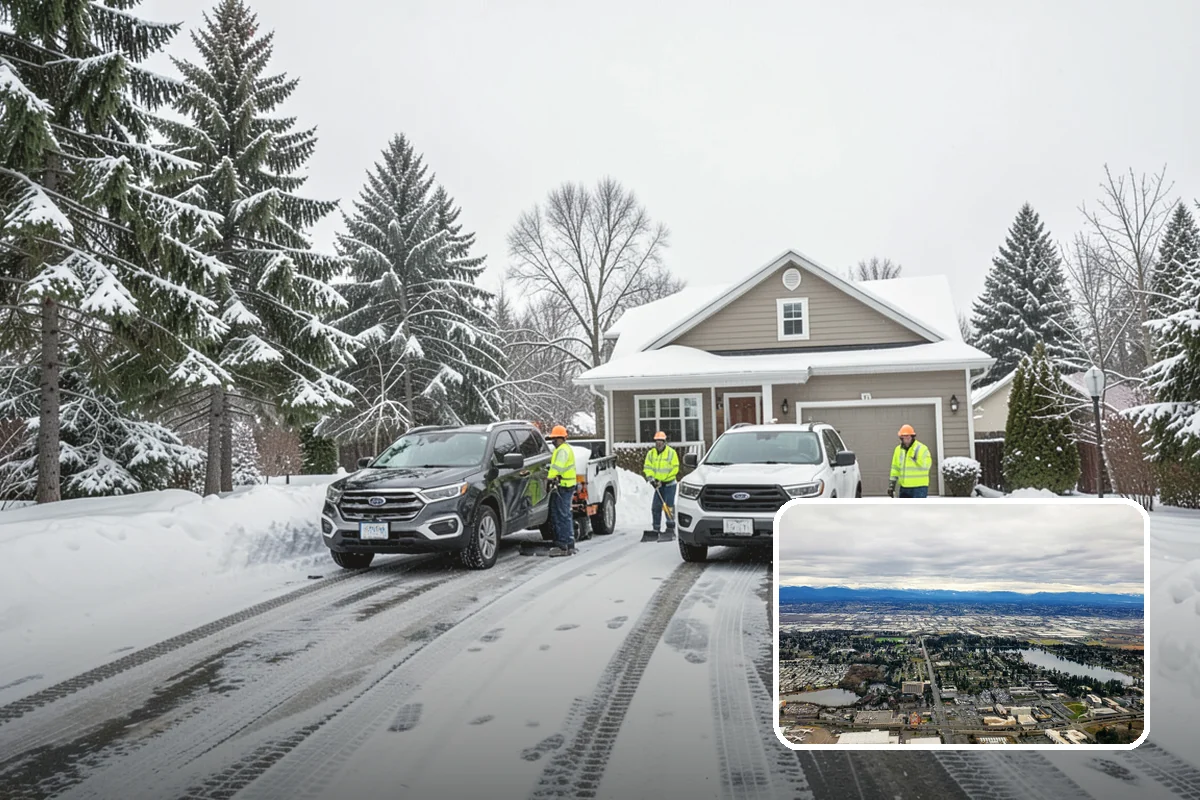 Slip Hazard Treatment in SeaTac, King County, WA - Restores grip exactly where pedestrians slip and fall most