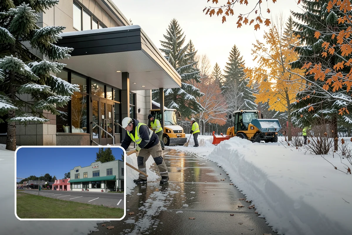 Slip Hazard Treatment in Snoqualmie, King County, WA - Restores grip exactly where pedestrians slip and fall most