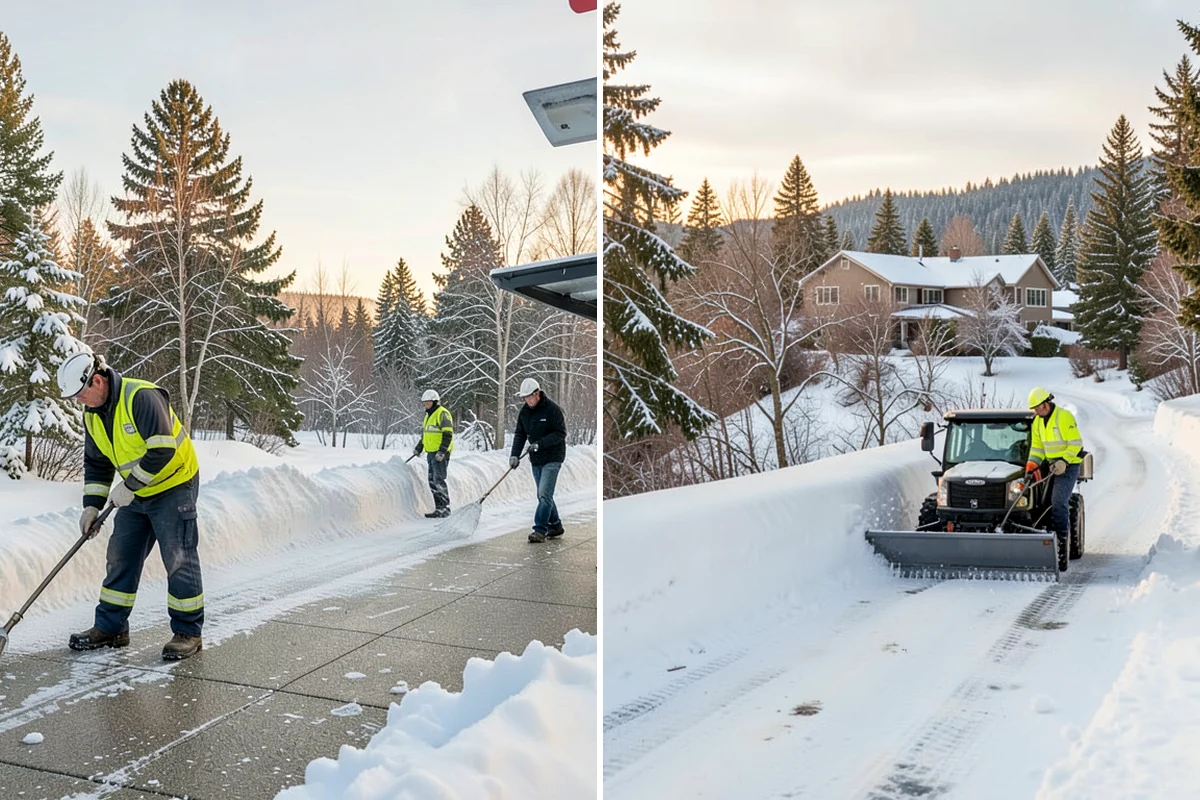 Slip Hazard Treatment in Snoqualmie, King County, WA - Inspect entrances, ramps, and walkways for glaze and refreeze