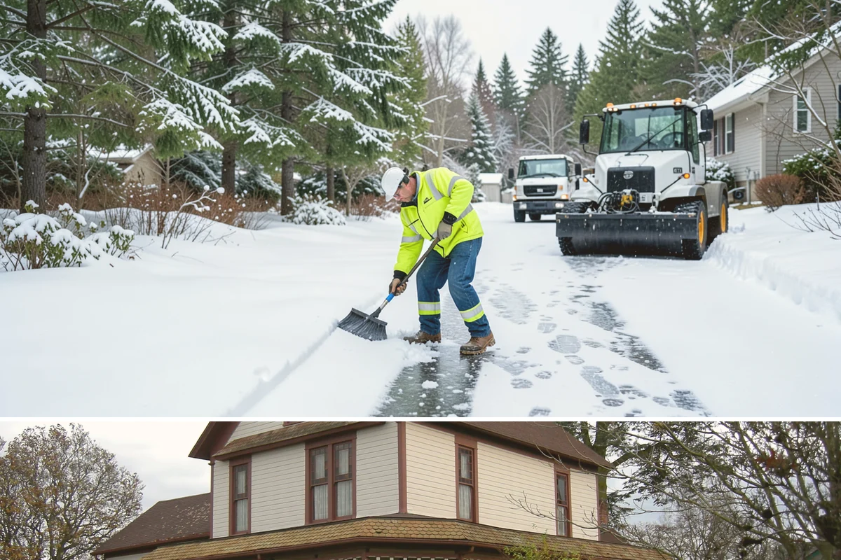 Slip Hazard Treatment in Sumner, Pierce County, WA - Slip hazard treatment is in steady demand from November through February whenever Puget Sound daytime melt refreezes into...