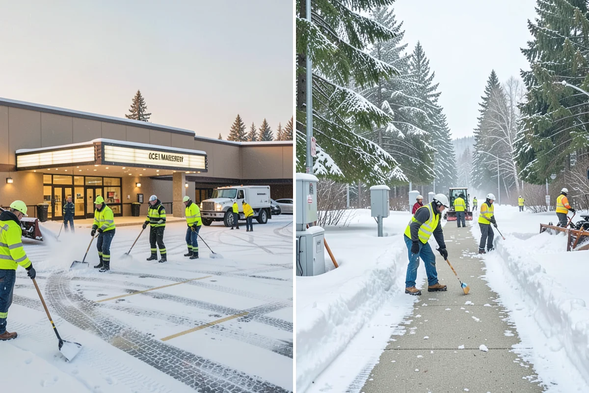Slip Hazard Treatment in Wilkeson, Pierce County, WA - Inspect entrances, ramps, and walkways for glaze and refreeze